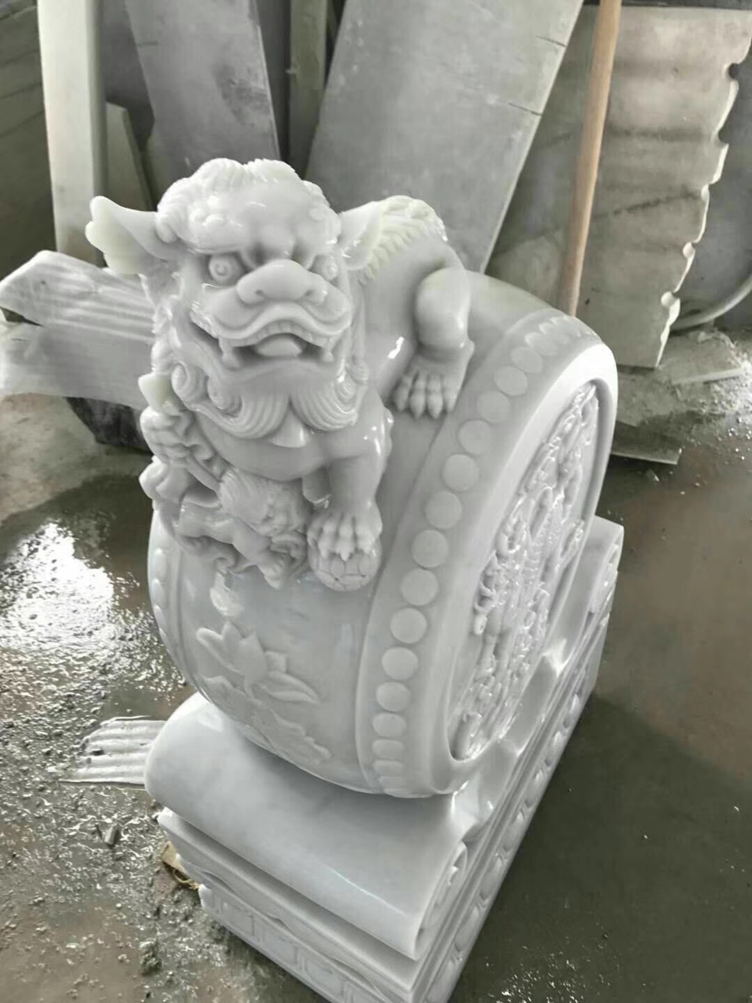 漢白玉石雕