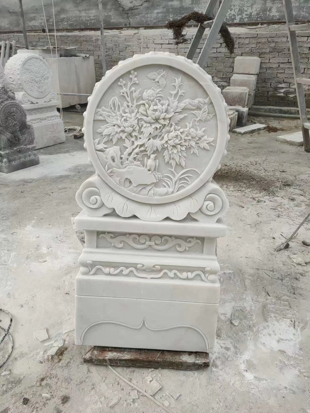 漢白玉浮雕