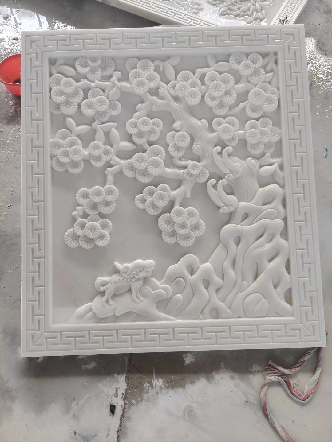 漢白玉浮雕